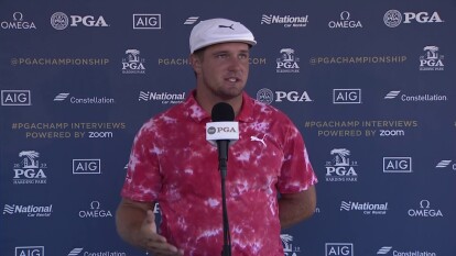 DeChambeau on his driving: 'Can't really let it rip out here'