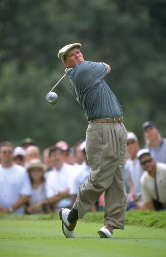 Fashion from the 90s at the PGA Championship