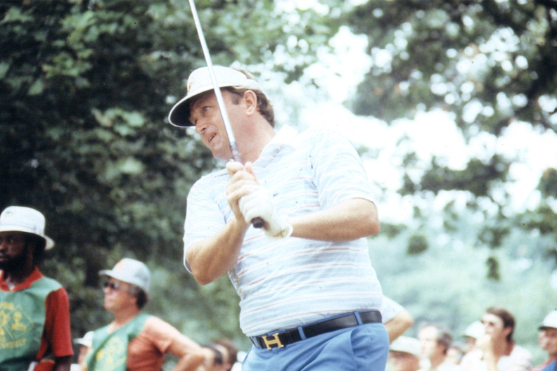 Raymond Floyd at the 1982 PGA Championship at Southern Hills