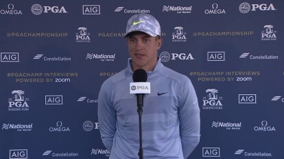 Champ drives his way to Friday 64 at TPC Harding Park