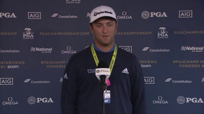 Jon Rahm: "I'm just thankful to be here"