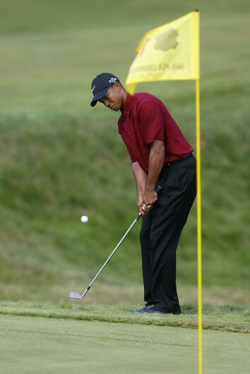 Tiger Woods at the PGA Championship