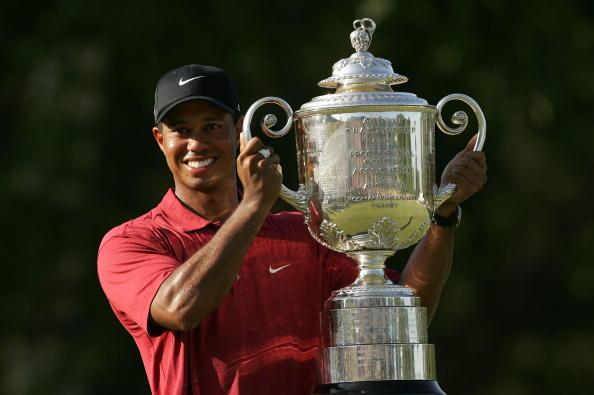 Tiger Woods at the PGA Championship