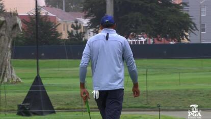 Tony Finau gets to -10 during the Final Round of the 2020 PGA Championship