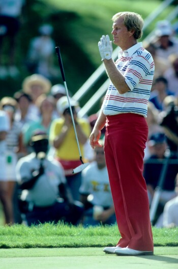 Fashion through the 70s and 80s at the PGA Championship