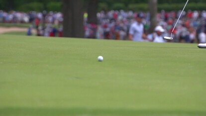 Justin Thomas Birdies the 5th to Move to Five Under