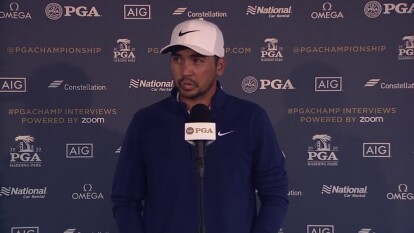 Jason Day: 'I'm not focused on the lead at all'