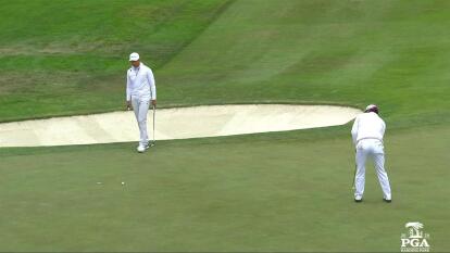 Hideki Matsuyama opens with a birdie at the 2020 PGA Championship