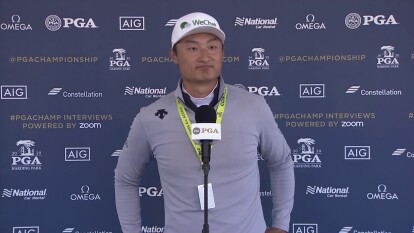 Haotong Li (67-65) hitting in the right spots through 36 holes