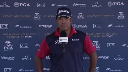 Matsuyama (67) feeling much better about his play in Round 2