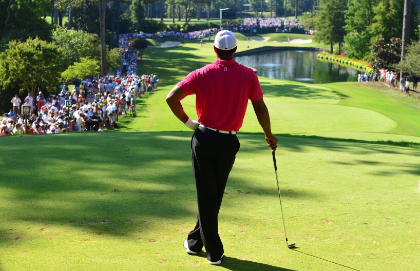 Tiger Woods at the PGA Championship