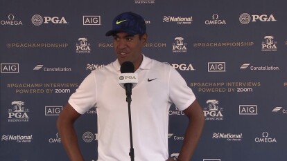 Tony Finau on Sunday 66: 'I was playing to win'