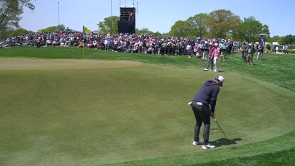 Rory McIlroy's Over the Hill Par Save on No. 2