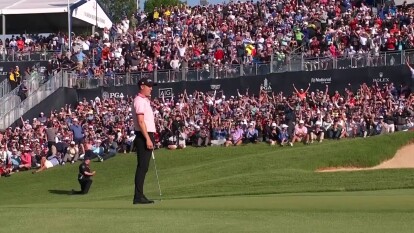 Justin Thomas Celebrates Winning 104th PGA Championship