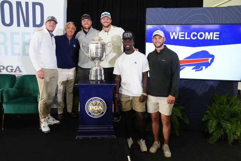 Buffalo Bills at 2023 PGA Championship