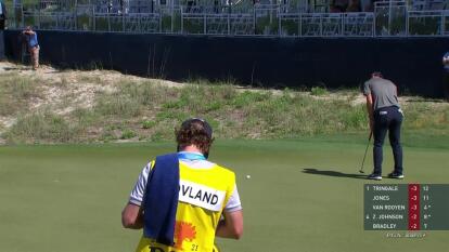 Highlights from Viktor Hovland's 3-under 69 in Round 1