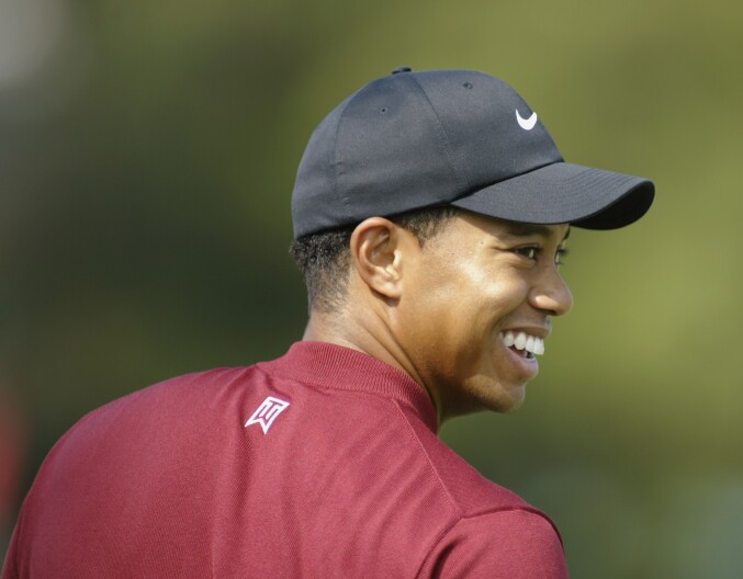 Tiger Woods at the PGA Championship