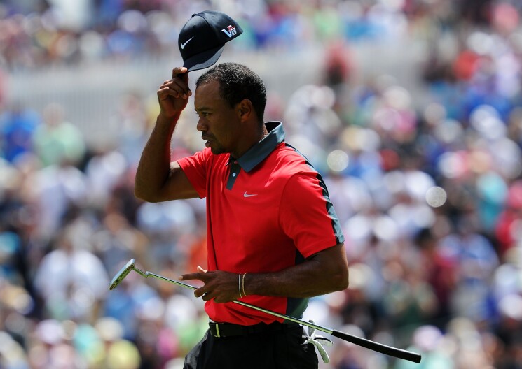 Tiger Woods at the PGA Championship