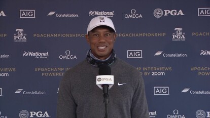 Tiger Woods on weather: "I won't have the same range of motion"