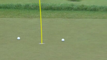 Two Near Aces on No. 15 From the Same Group!