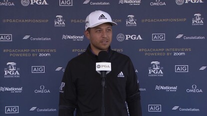 Schauffele (66) took advantage the wind being down