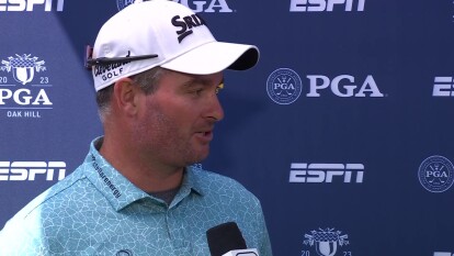 Ryan Fox Talks about Newborn and First Round Two-Under 68