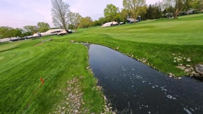 Flyover Allen’s Creek at Oak Hill