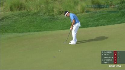 Highlights from Louis Oosthuizen's even-par 72 in Round 3