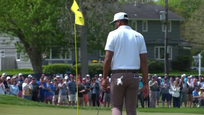 Tony Finau from Downtown off the Green on No. 1