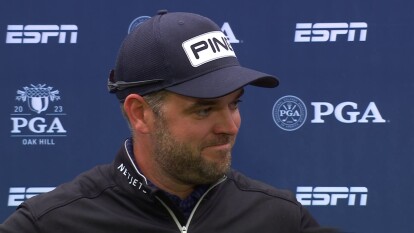 Connors Discusses 36-hole Co-Lead